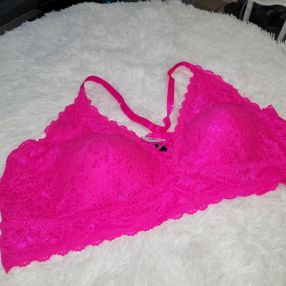 Torrid Pink Bralette 6XL - Picture 5 of 8